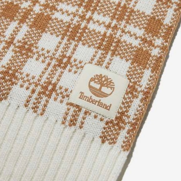 Timberland Buffalo Plaid Scarf - BRAND NEW IN PACKAGE - Picture 2 of 3